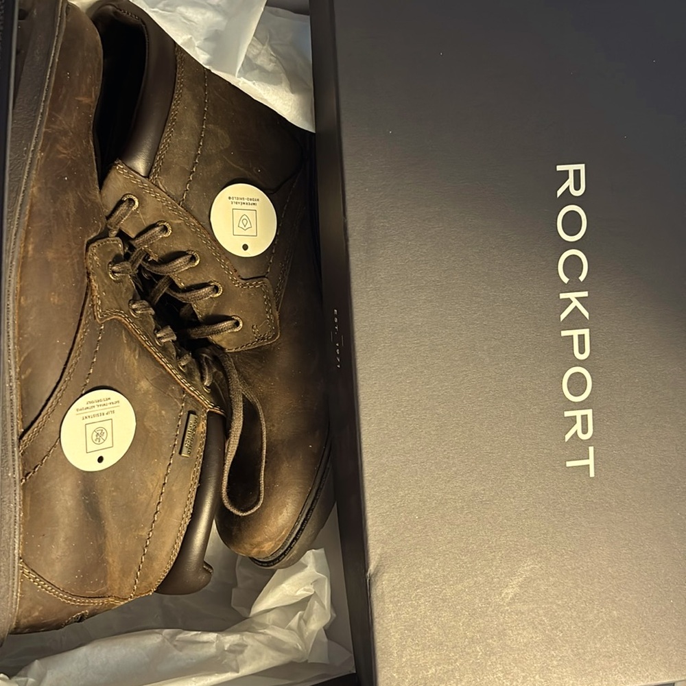 ROCKPORT STORM SURGE PLAIN TOE BOOT